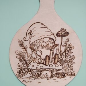 Gnome en pleine lecture