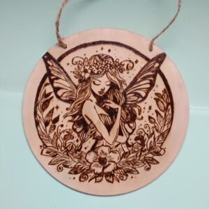 Fée champ de fleurs